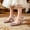 Pink, variant on Girls Princess High Heels, Glitter Crystal Rhinestone, Comfort Non Slip Elegant Footwear for Dance, Party And Dress Up Performance 3.5-10Y Silver 32