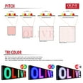 thumbnail image 4 of OLIVE LED Sign 3Color RWP 15"x53" IR Programmable Scroll. Message Display EMC, 4 of 7