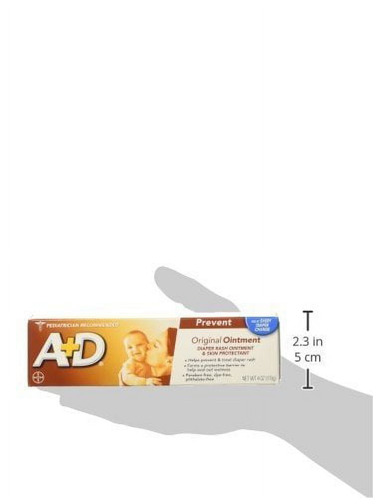 A+D Diaper Rash Ointment & Skin Protectant Original, 4-Pack
