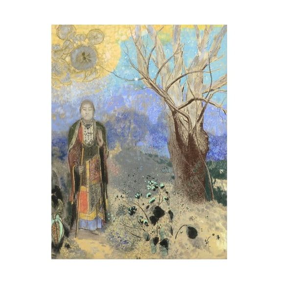 Odilon Redon 'Buddha' Canvas Art
