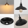 thumbnail image 4 of Kiven H-Type Track Lighting, 3-Light Modern Halo Track Pendant Light,Dimmable H Track Light Pedant Adjustable Length for Bedroom Kitchen Island Shop,Black Finish, 4 of 7