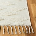 thumbnail image 3 of SAFAVIEH Casablanca Winona Solid Wool Area Rug, Ivory, 3' x 5', 3 of 10