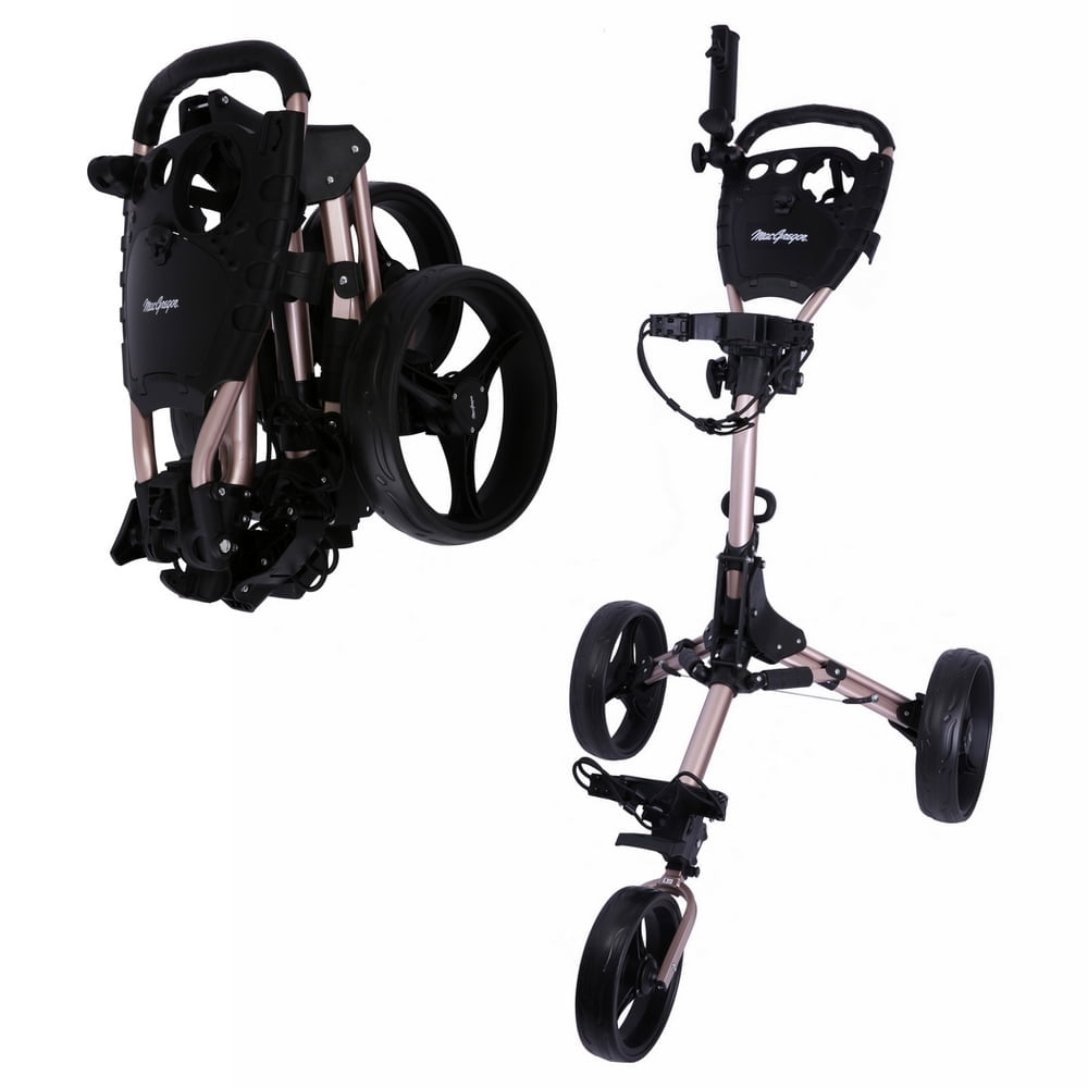 Clicgear Model 4.0 Golf Push Cart, 3-Wheel Foldable Walking Golf
