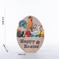 thumbnail image 3 of Bearachild La decoración de Pascua de madera adorna el conejito lindo del huevo con la luz de la noche del LED Pascua Kits de decoración para fiestas Gallo en forma de huevo, 3 of 6