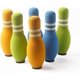 thumbnail image 4 of Mini juego de bolos de 8 pulgadas con 6 botellas y 1 minibolo - Juego de bolos de interior para niños, 4 of 5