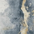 thumbnail image 5 of HomeRoots 618503 5 x 8 ft. Graphite & Gold Abstract Washable Indoor & Outdoor Rectangle Area Rug, 5 of 5