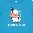 thumbnail image 4 of Inktastic New to the Herd Cute Cow Boys or Girls Baby T-Shirt, 4 of 5