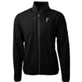 thumbnail image 2 of Men's Cutter & Buck Black Cincinnati Bearcats Big & Tall Cascade Eco Sherpa Fleece Full-Zip Jacket, 2 of 3