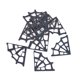 thumbnail image 4 of 1 paquete 30g Sprooky Paper Confetti Cuttings web Cuttings de papel Confeti de lanzamiento de mesa para la fiesta de Halloween (negro), 4 of 7