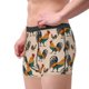 thumbnail image 2 of Balery Rooster Calzoncillos bóxer para hombre, ropa interior de algodón suave y transpirable con cinturilla de nailon-Medium, 2 of 5