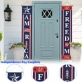 thumbnail image 6 of 250th Anniversary Banner Patriotic Porch Sign Banner Memorial Day Independence Day Decor Patriotic Ornaments 250th Anniversary Usa 250th Anniversary Gifts America 250th Ornament, 6 of 6