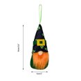 thumbnail image 4 of MXTPOV Felt Gnomes Faceless Dolls Hanging, St Patricks Day Decorations, Clover Gnomes for Home Decor, Exquisite Gnomes Gifts for Women, St Patricks Day Accessories, 4 of 5