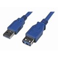 thumbnail image 1 of StarTech.com 6 ft SuperSpeed USB 3.0 Extension Cable A to A - M/F - 2m USB 3 Extension Cable (USB3SEXTAA6) - USB extension cable - USB Type A (M) to USB Type A (F) - USB 3.0 - 6 ft - for StarTech.com 4-Port, 1 of 3