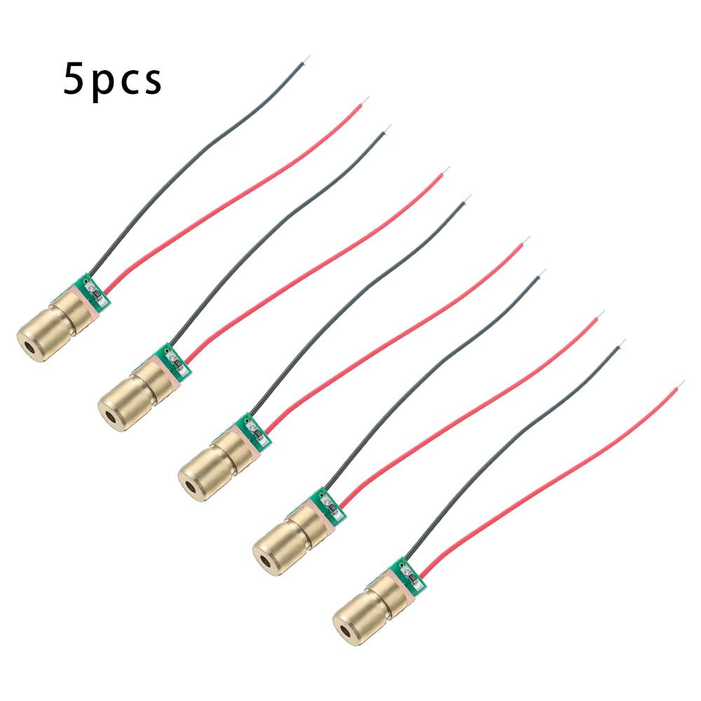 1/3/5/10pc High quality Copper Head Red Sight Mini Laser diodes Dot