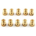 thumbnail image 2 of Gamvdout 10pcs Carburetor Main Jet 115 118 120 122 125 128 130 132 135 138 Replacement Kit Fits PWK for Keihin For OKO CVK NSR KSR Carb Set Injector Nozzle, 2 of 5