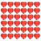 thumbnail image 1 of 100pcs Día de San Valentín Acrílico 3d chucherías en forma de corazón para la decoración de la boda, 1 of 4