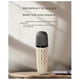 thumbnail image 4 of pink Mini Karaoke Machine with 2 Wireless Microphones, 4 of 5