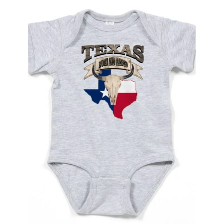 

CafePress - Bull Skull Texas Pride - Cute Infant Bodysuit Baby Romper