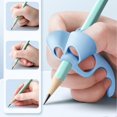 thumbnail image 4 of 10pcs Silicone Pencil Holder Training Pen Holding Posture Correction Tools for Kids Learn to Write, 4 of 4