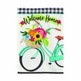 thumbnail image 3 of Evergreen Welcome Home Bicycle Applique Garden Flag, 3 of 8