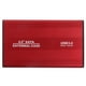 thumbnail image 2 of Carcasa para disco duro externo Bling Bling 2.5 pulgadas 4 TB indicador LED aluminio USB 3.0 rojo, 2 of 12