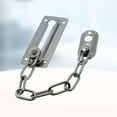 thumbnail image 4 of 1pc Chain Door Lock Display Cabinet Defense Hotlinking Security Latch Lock for Home Silver, 4 of 8