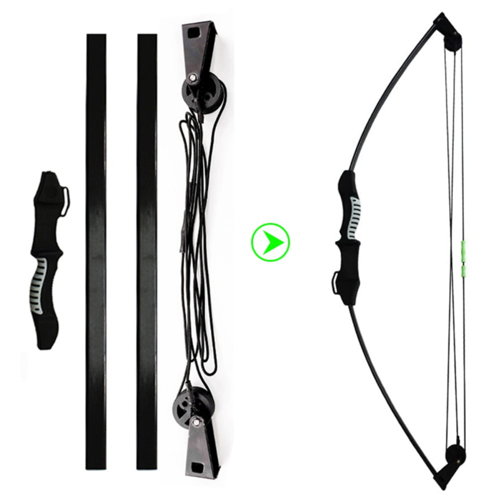 Piaoyu Kids Archery Set with Fiberglass Quiver, Compound Bow for Youth Shooting Practice and Outdoor Training