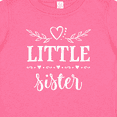 thumbnail image 4 of Inktastic Little Sister Gift Girls Baby T-Shirt, 4 of 5