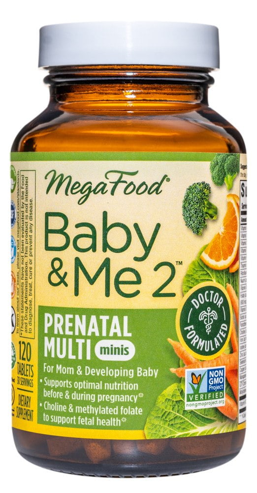 MegaFood - Baby & Me 2 Prenatal Multi Minis - 120 Tablet(s)