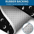 thumbnail image 4 of Black Cat Moon Star Pattern Bathroom Rugs Sets 3 Piece,Toilet Cover Set,Absorbent Non Slip Bathroom Mats Sets with U-Shaped Contour Rug Toilet Rug Set, 4 of 5