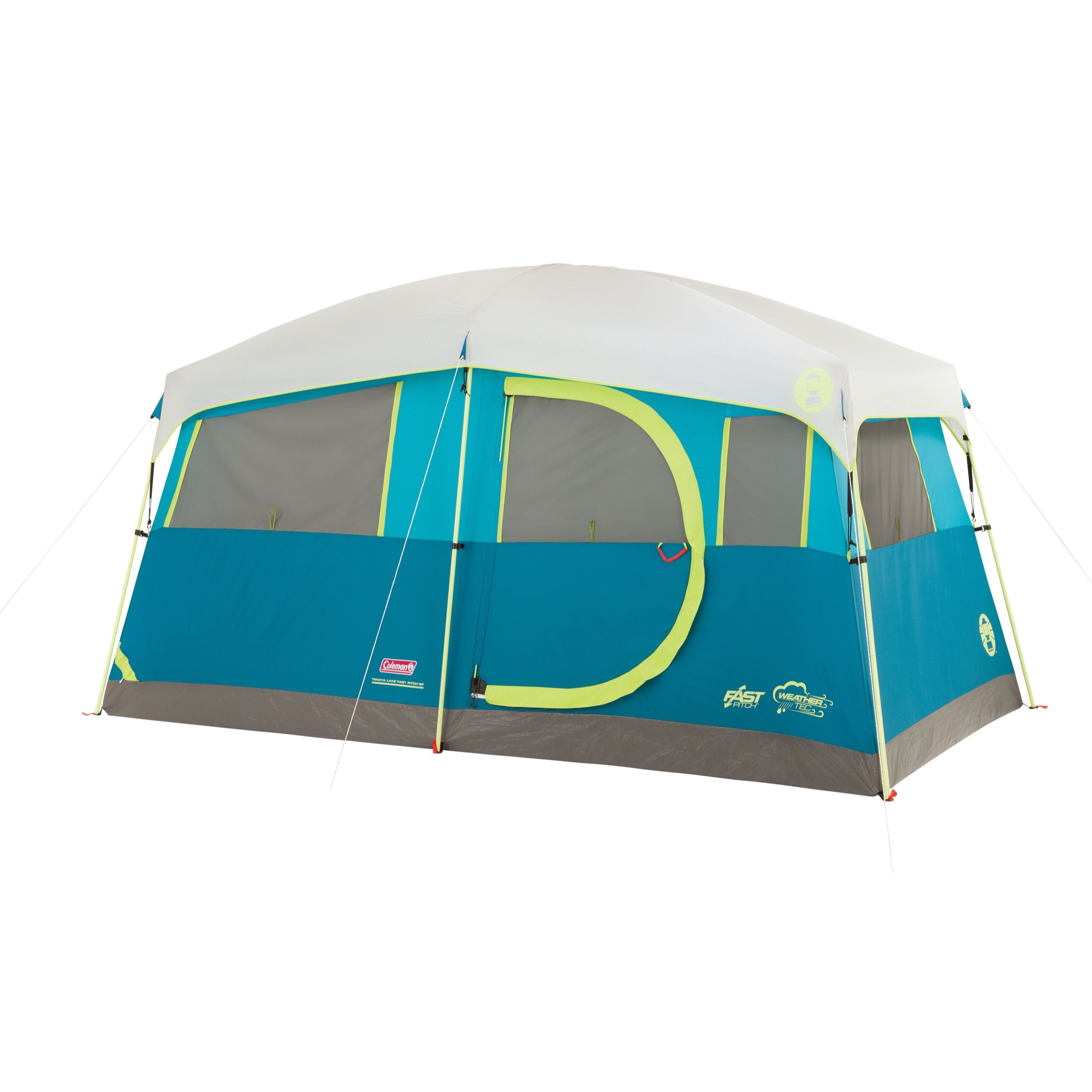 Coleman 6Person Tenaya Lake Fast Pitch Cabin Camping Tent with