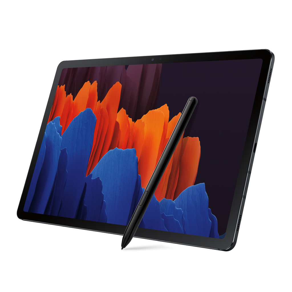 SAMSUNG Galaxy Tab S7 Plus 256GB Mystic Black (Wi-Fi) S Pen Included - SM-T970NZKEXAR - image 2 of 19