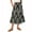 359#Khaki, variant on GXIPO Flowy Skirt Midi Length Elastic High Waist A-Line Skirt with Pockets Bohemia for Women 2025 Trendy(S-2XL) Green S