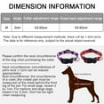 thumbnail image 2 of Collar ajustable para mascotas Collar para perro con estampado de transferencia de calor para tamaño mediano, 2 of 5