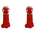 thumbnail image 1 of Qarigey Vestido de fotografía de maternidad Vestido de gasa Split Front Maxi Embarazo Embarazada Ropa Prop Baby Showers Lace Red S Rojo S 2Conjunto, 1 of 6