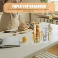 thumbnail image 2 of Cup Storage Organizer Disposable Cup Holder Coffee Station Organizer for Cafe Shop, 2 of 8