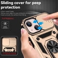 thumbnail image 5 of Estuche GANGXUN para iPhone 13 Mini, soporte giratorio 360°, estilo mecánico y magnético, 5 of 5