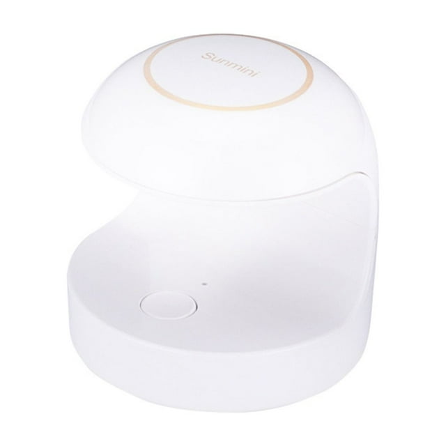 AMERTEER Nail Phototherapy Machine Dual Light Sources Quick Drying 18W UV LED Lamp Mini Portable Gel Nail Polish Dryer for Nail Salon
