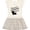Natural with Stripes, variant on Inktastic Someone in Louisiana Loves Me Girls Toddler Dress