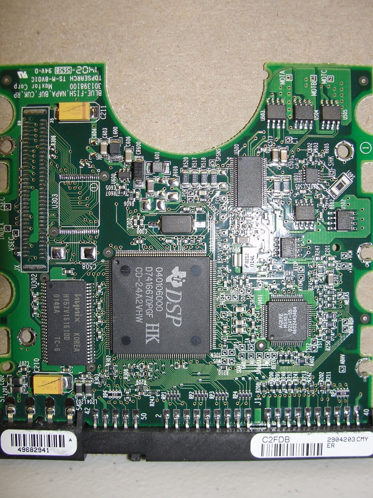 YAR41KW0 Maxtor IDE 3.5 PCB 6Y080L0 ARDENT C8-C1 040111300 NMBA