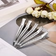 thumbnail image 4 of 24 pinzas para el pelo de metal duraderas con agujeros para un agarre seguro y elegantes detalles de bricolaje, 4 of 8
