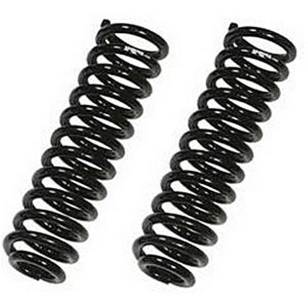 179 9 In. Powder Coated Coil Spring, Black, Set 2