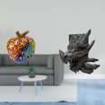 thumbnail image 2 of Estatua de estatuilla,Estatuas de resina Escultura Decoración del hogar Mini,Figura de mesa,Estantes de sujetalibros Estatua de sujetalibros,Sujetalibros decorativos para libros pesados, 2 of 8