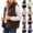 Blue vest, variant on Fleece Vest Women Fuzzy Sherpa Zip Up Stand Neck Outerwear Vest Winter Warm Cozy Sleeveless Jacket with Pockets