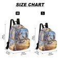 thumbnail image 3 of JIALIOU Mini Backpack Purse for Women Quilted Casual Daypack Small Travel Shoulder Bag, Ducks Flying in Sky, 3 of 7