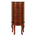 Jenna Jewelry Armoire, Woodland Cherry