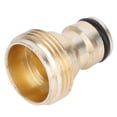 thumbnail image 2 of Conector de manguera de conexión rápida de aluminio 3/4, adaptador de tubería de agua para jardín doméstico Unbranded JY25793, 2 of 7