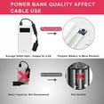 thumbnail image 2 of TONAIN 5V USB Port To 12V Boost Converter Wired Car Cigarette Lighter Adapters, Metal Black, 2 of 8