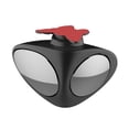 thumbnail image 2 of Flmtop 360 Degree Rotating Adhesive Wide Angle Blind Spot Auxiliary Rear View Mirror, 2 of 10