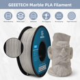 thumbnail image 3 of Filamento para impresora 3D Geeetech Marble PLA de 1,75 mm, 1 kg, 3 of 7